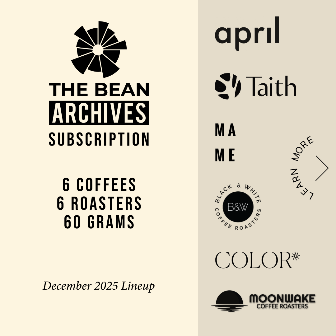 The Bean Archives — December 2025 lineup cover