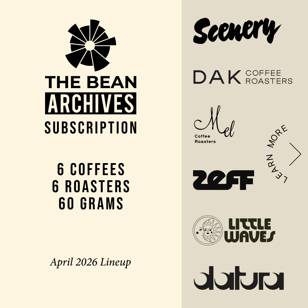 The Bean Archives — April 2026 lineup cover